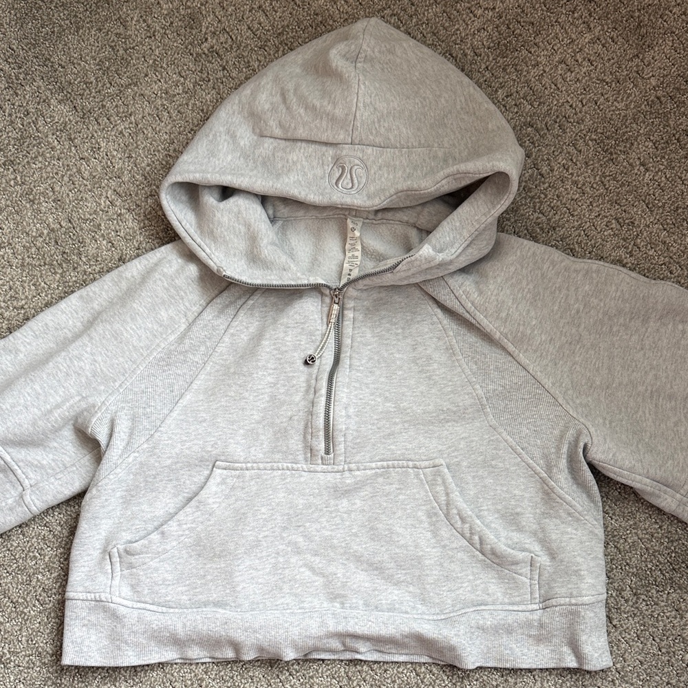 Lululemon scuba half zip hoodie